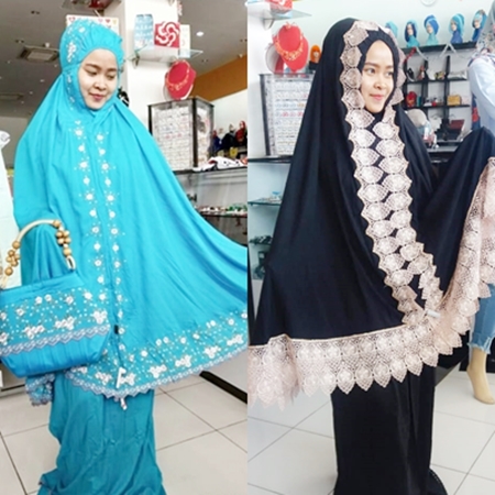 Mukena Cantik Muslim Mode Madiun Temani Shalat Anda